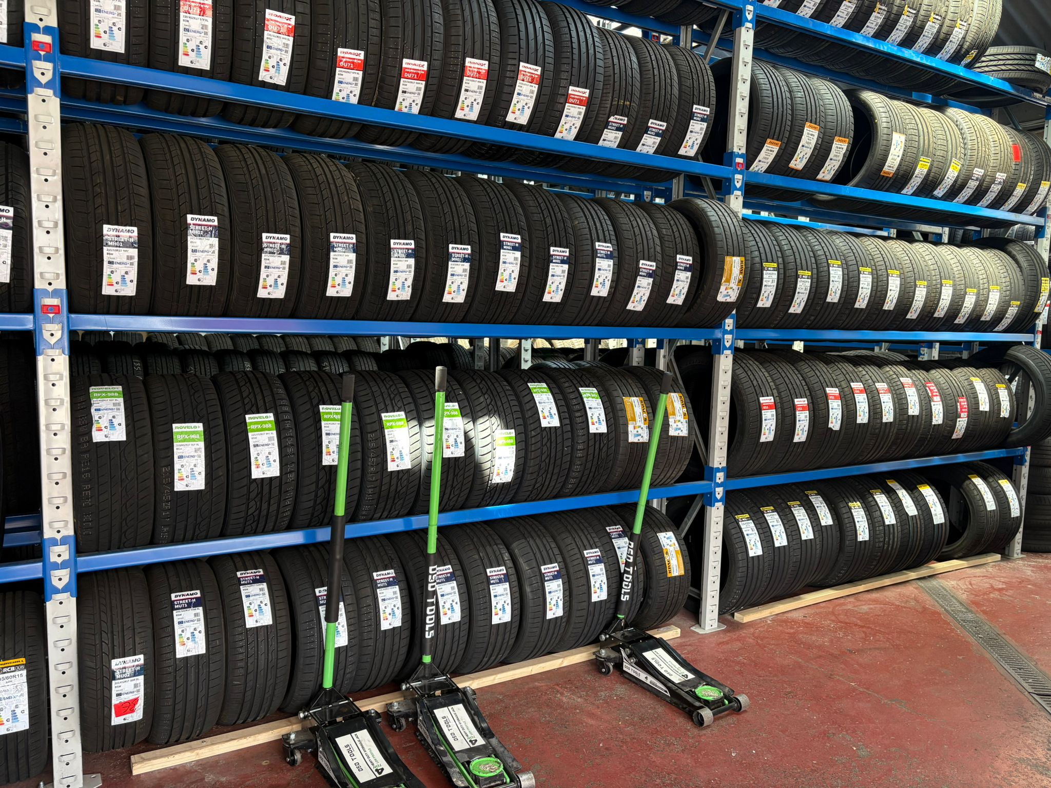 Economy Tyre Services Tyre Storage Warehouse